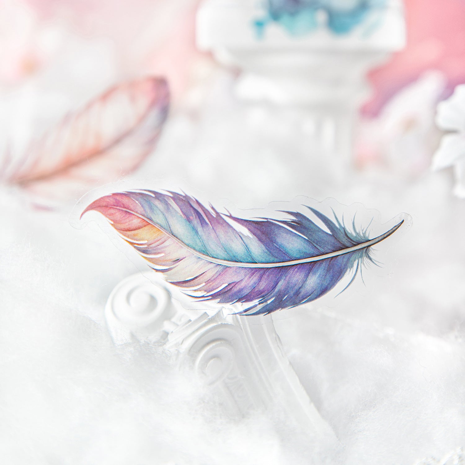 0422 The feathers fall and the sky rises Series Sticker  -25Pcs each pack