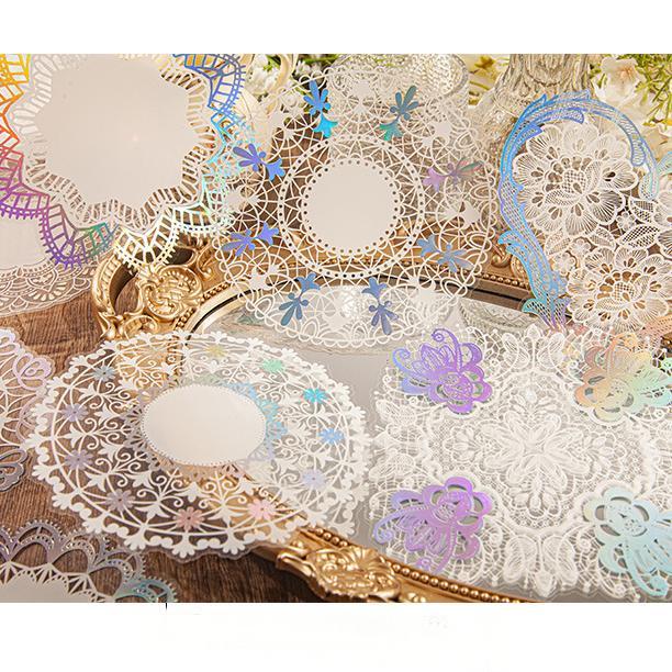 0612 Alice in the Mirror PET sticker -6Pcs each pack