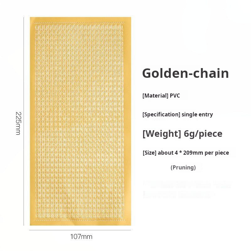 S-330- Adesivo serie Chain - 1 pezzo per confezione