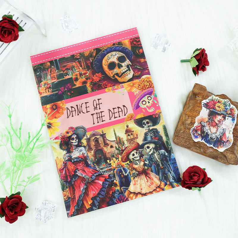0721 Dance of the dead PET Sticker Book -20Pcs each pack