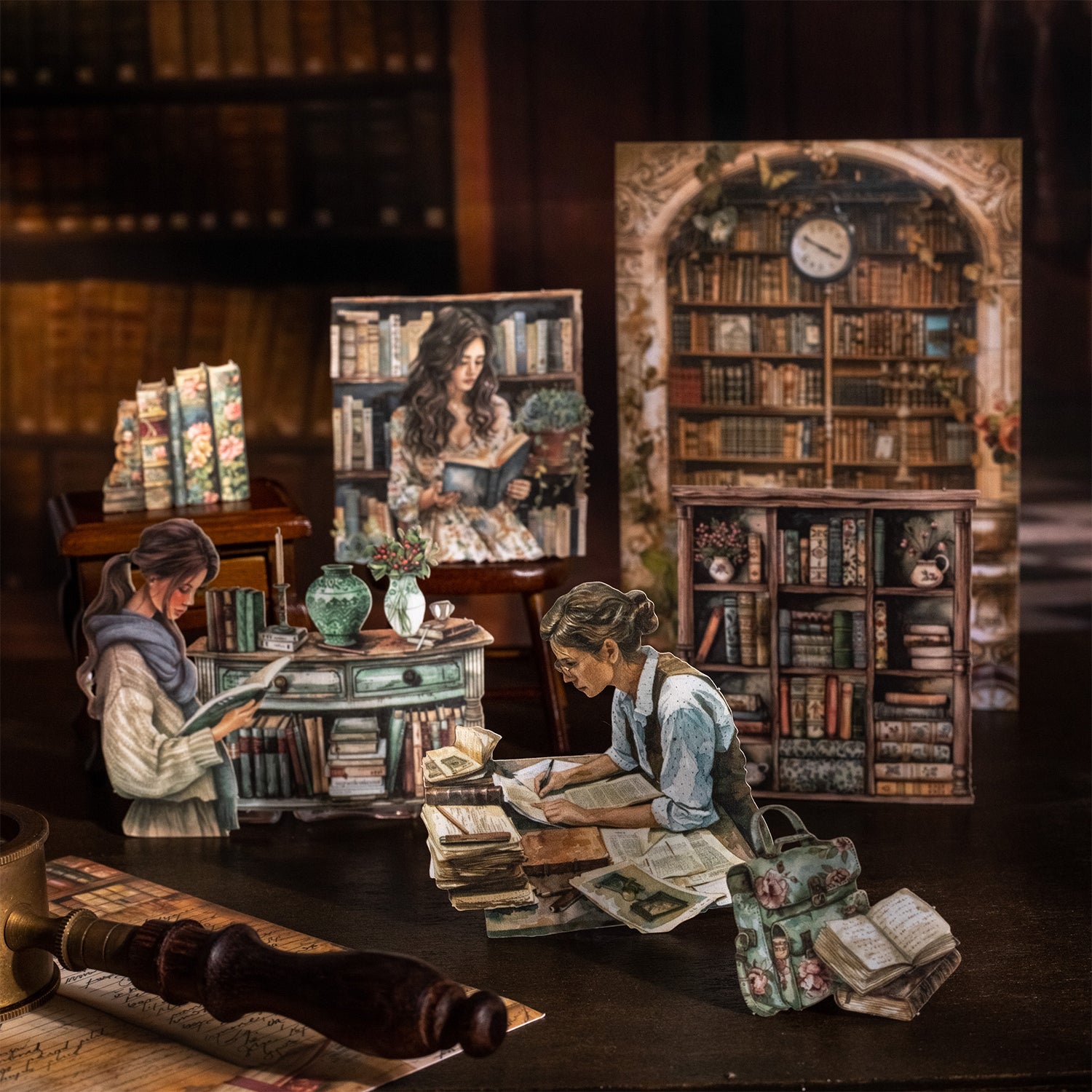 0630 Gothic Academy Solid & Washi Mixed pack -25Pcs each pack