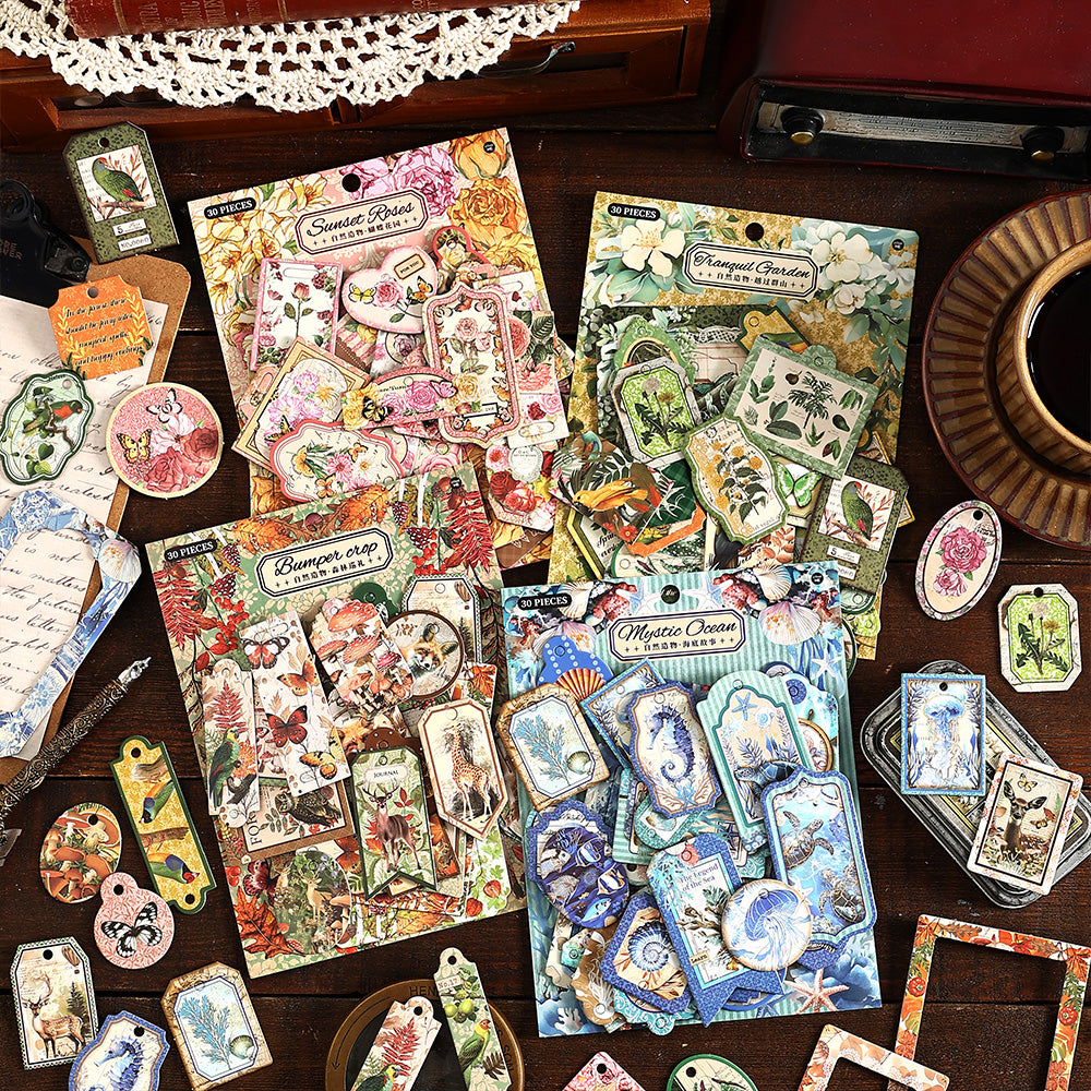 0331 Natural Creation Series Paper -30Pcs each pack