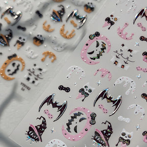 Cute Halloween mini sticker sheet