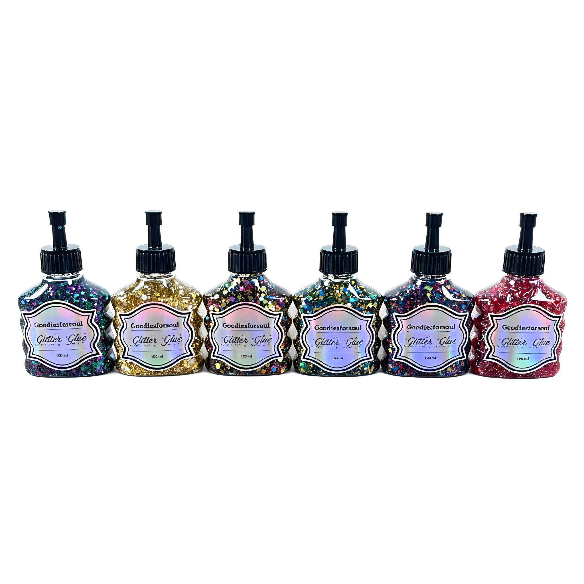 Glitter Glue 100ml Bottles