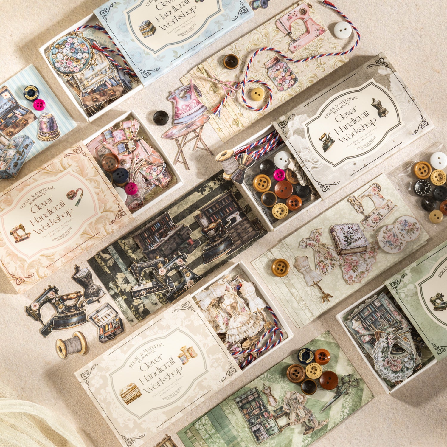 0615 Sewing time Mixed pack -30Pcs each pack