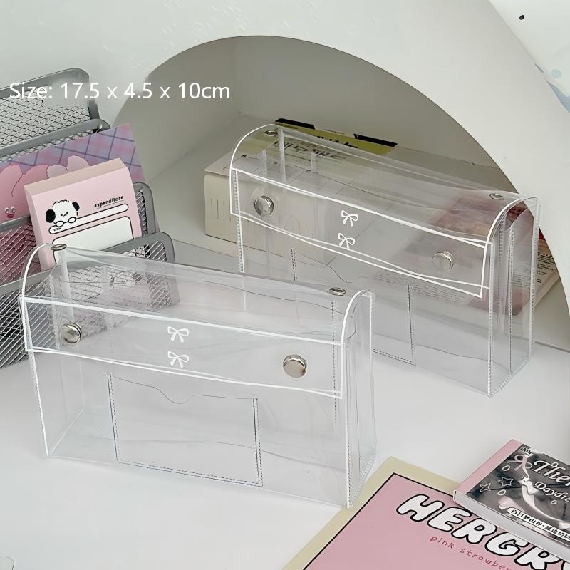 Transparent Pencil Pouch (17.5 x 4.5 x 10cm)