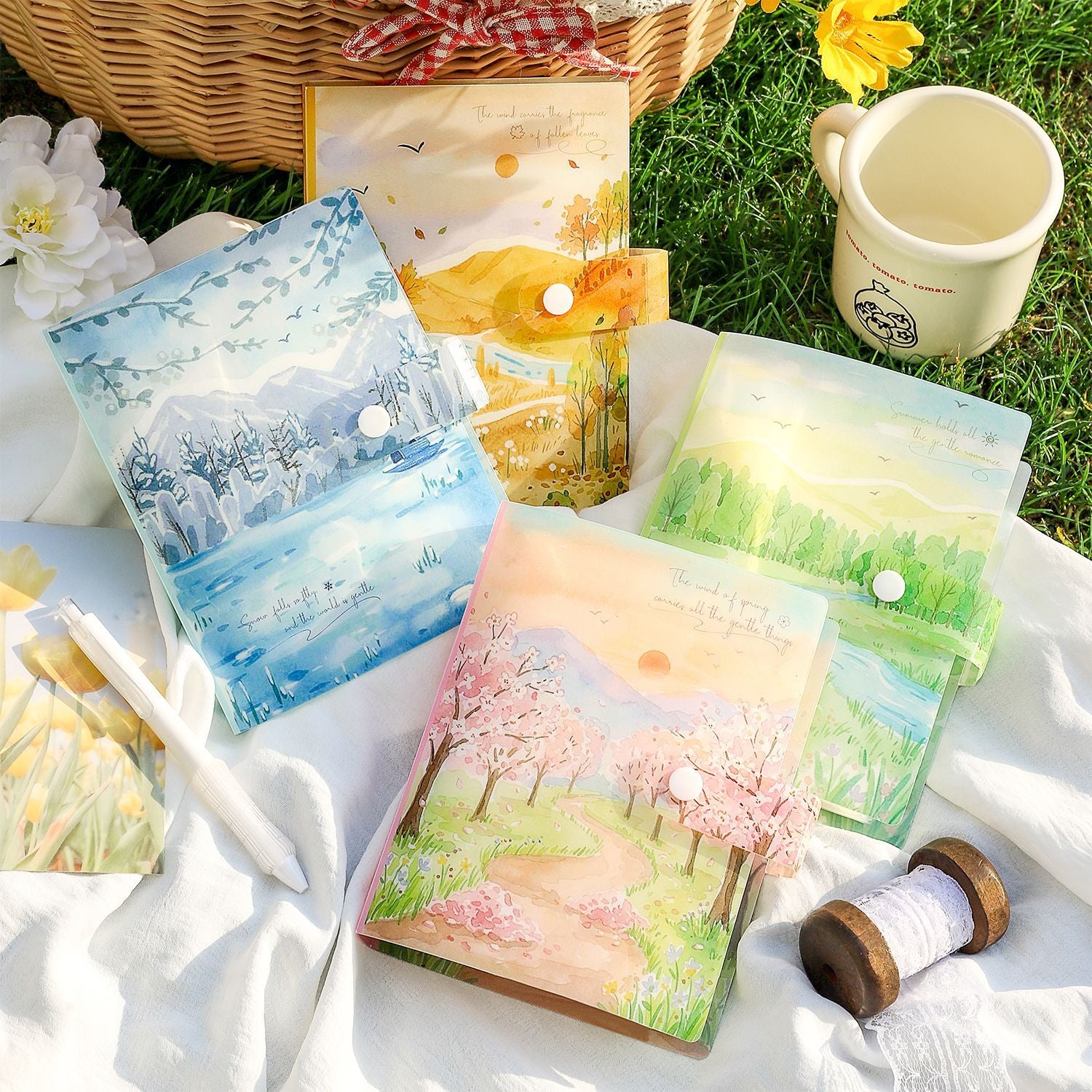 Seasons Song Storage Album with 40 inner pages
