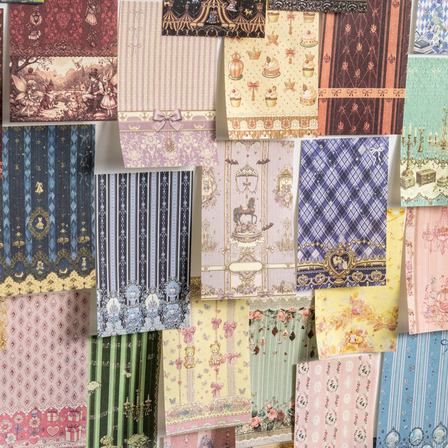 Vintage Rococo Dream Paper -30Pcs each pack