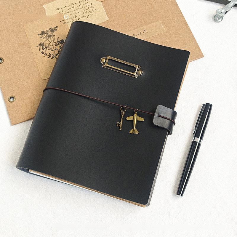 J-13- A5 water color paper binder journal