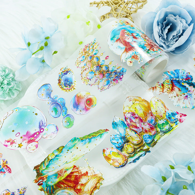 T-138- Deep sea treasure PET tape -6.5CM*2M