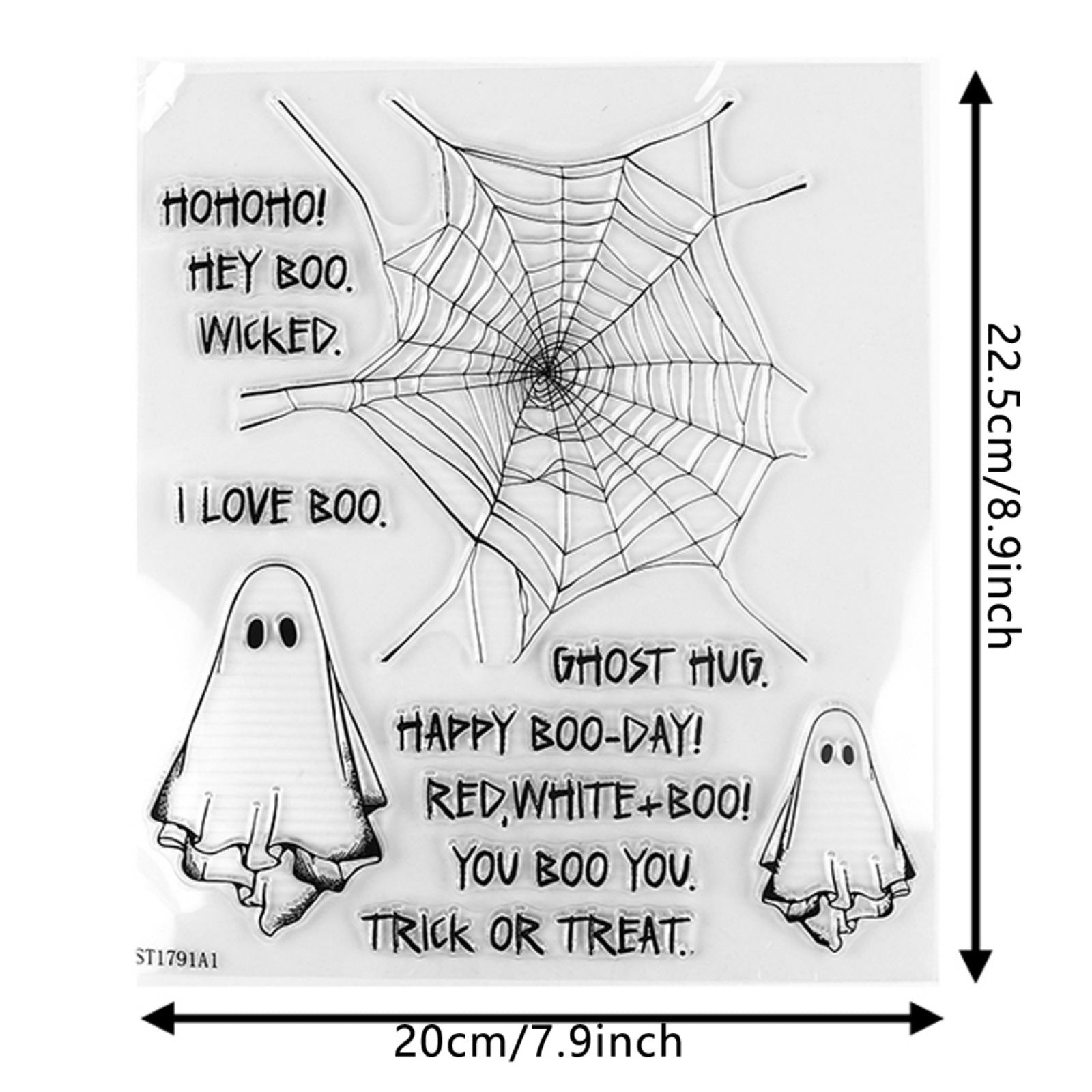 Ghost Spider Web Stamp