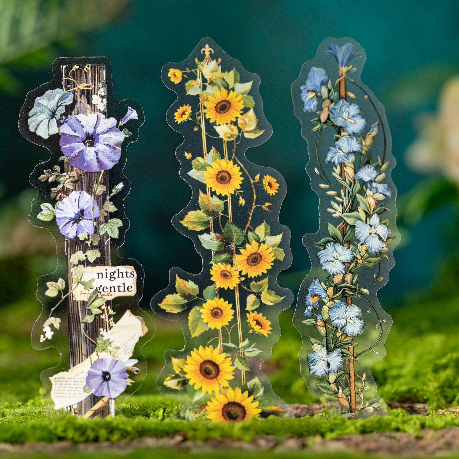 Flowering Vines PET sticker -15Pcs each pack