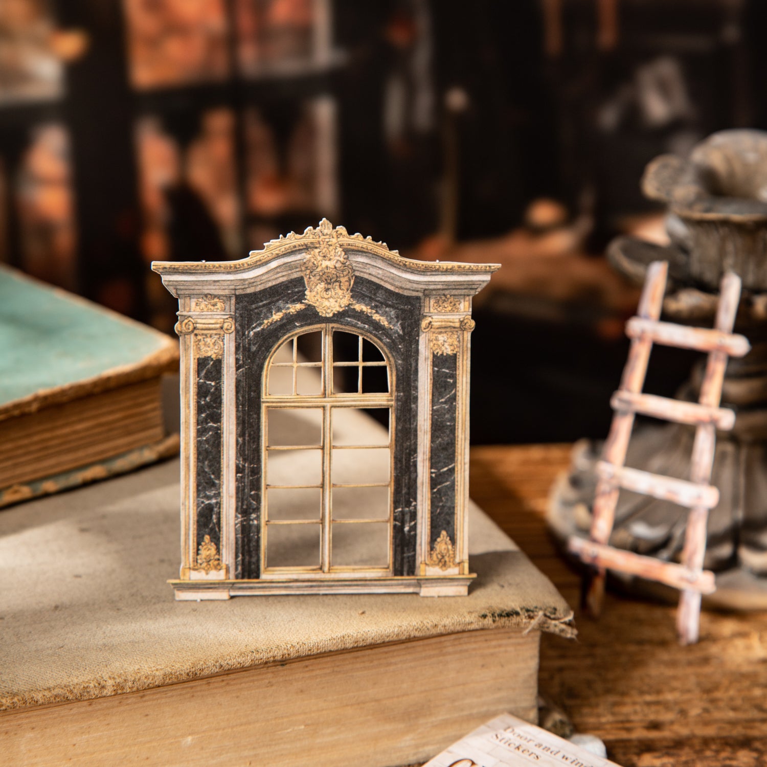 0503 Classical Manor House Cardstock Stickers -20Pcs each pack