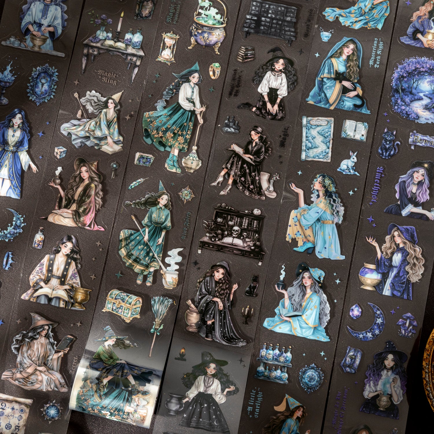 0726 Magician's Daily Life PET tape *pre-cut -6CM*2M