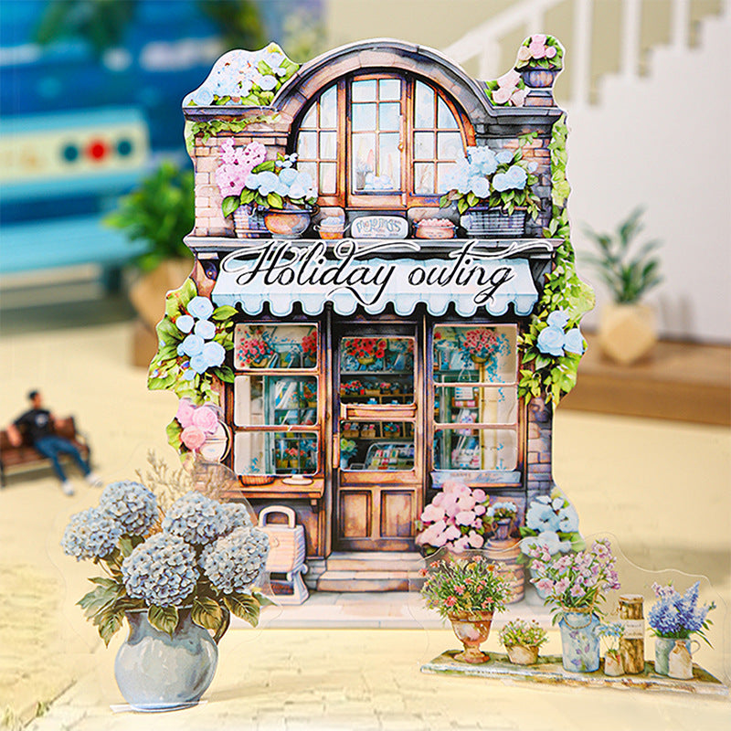 0506 Holiday Outing PET Stickers -30Pcs each pack