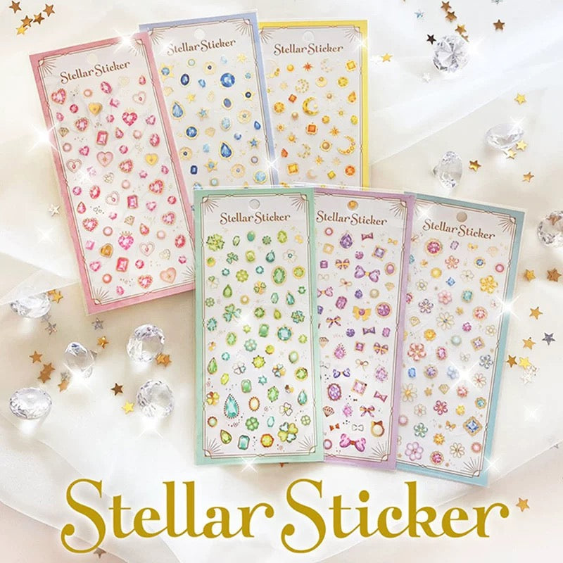 0331 Stellar Series PVC Sticker -1Pcs each pack