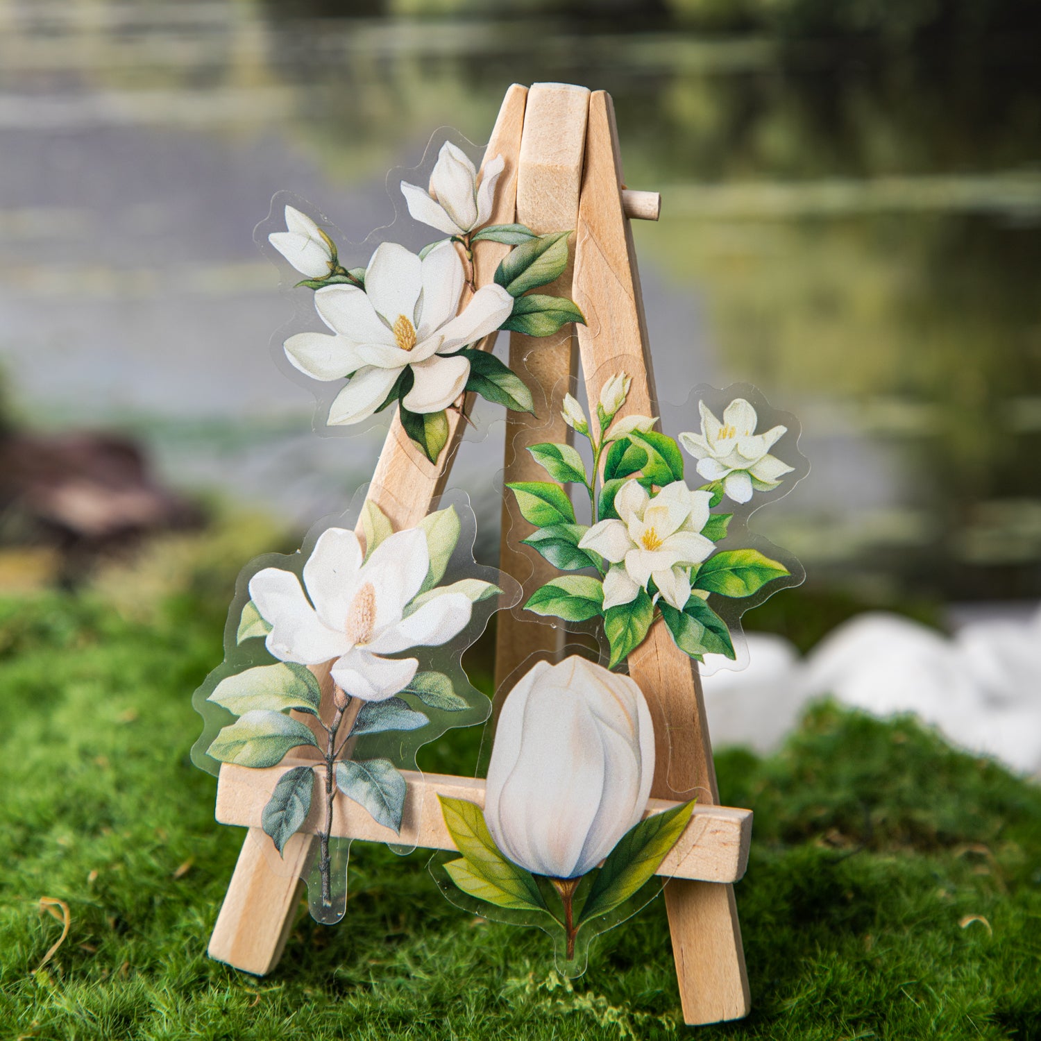 0503 Flower PET Stickers -30Pcs each pack