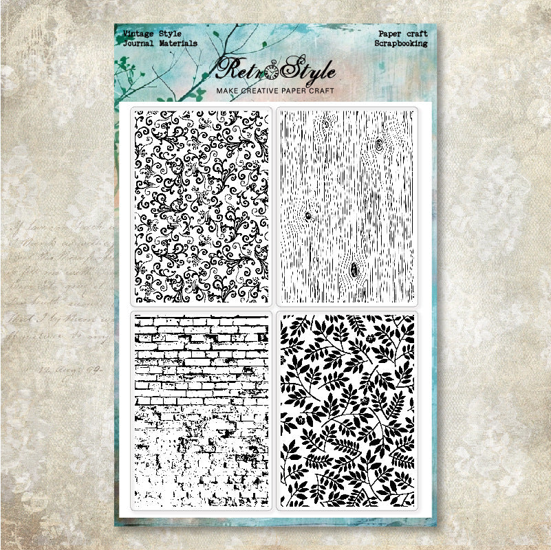 Vintage background Stamp (15 x 20 cm)