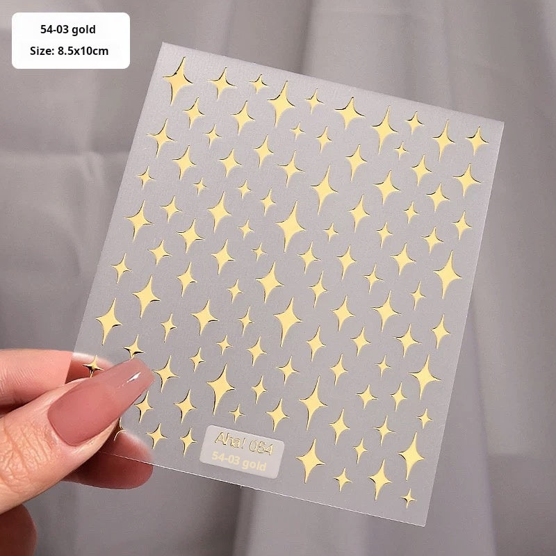 1118 M256- Star Mini sticker 1 Pcs