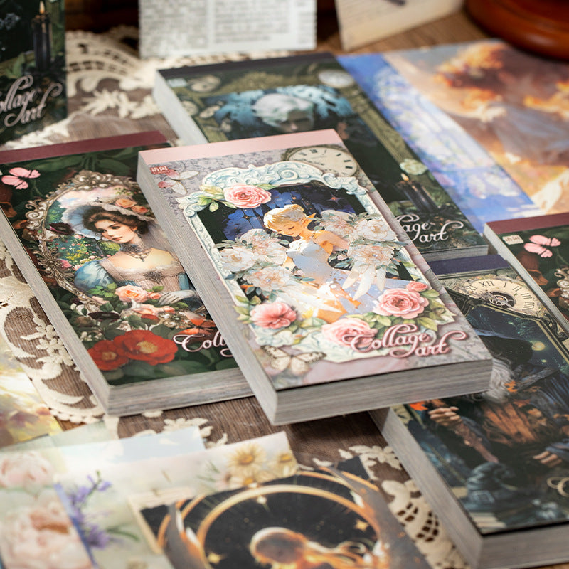 0320 Collage Art Series Paper -100Pcs each pack