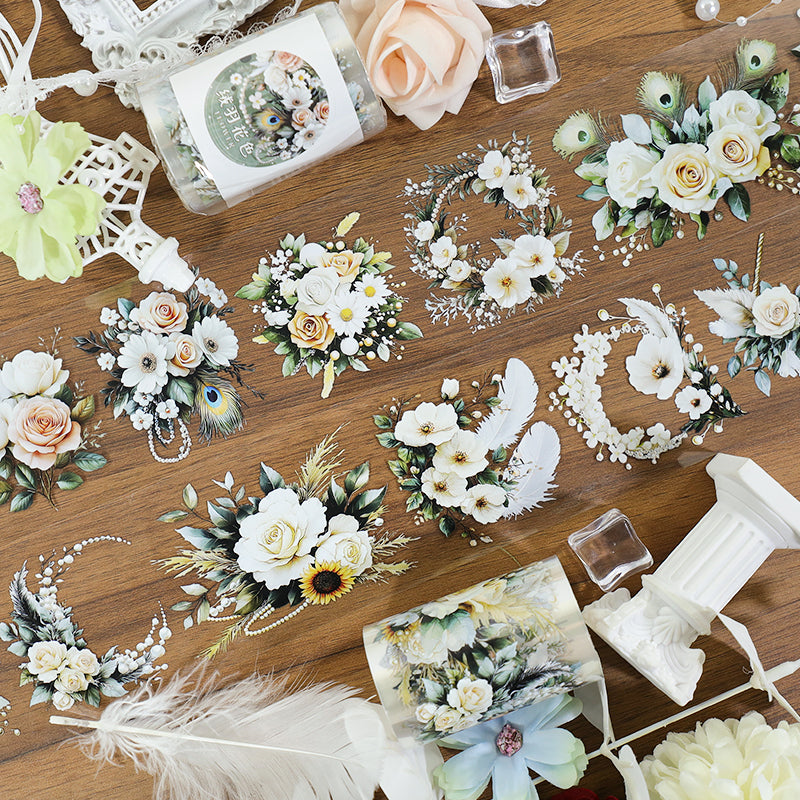 1007 T-425 Down feather color Tape -6cm*2m