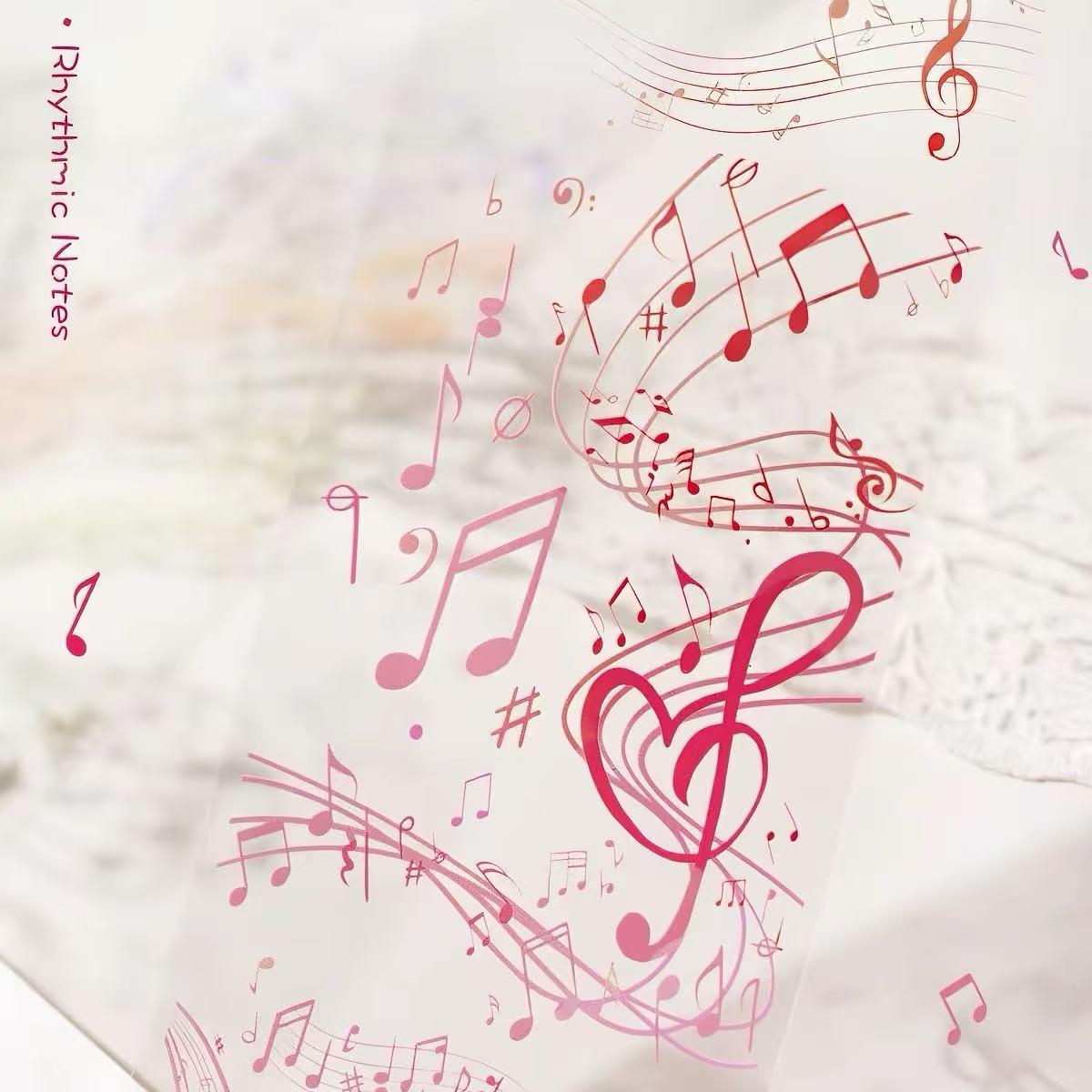 Rhythmic Notes PET Tape (5 x 100 cm) 1 loop
