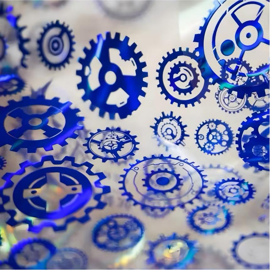 Blue Laser Gear PET Tape (6 x 100 cm) 1 loop