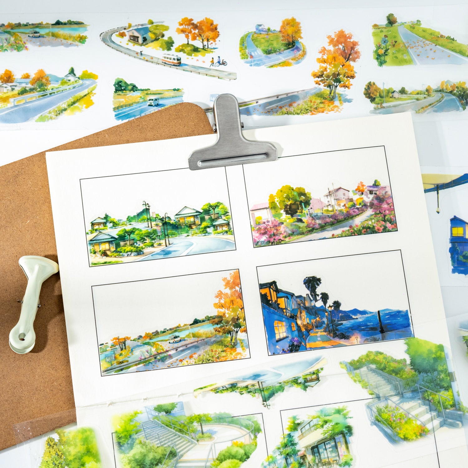 0929 After some spring and autumn PET tape *pre-cut -7cm*2m