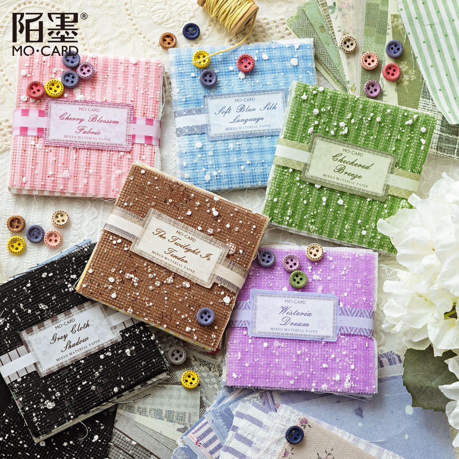 0417 Fuma Romance Series Paper -44Pcs each pack