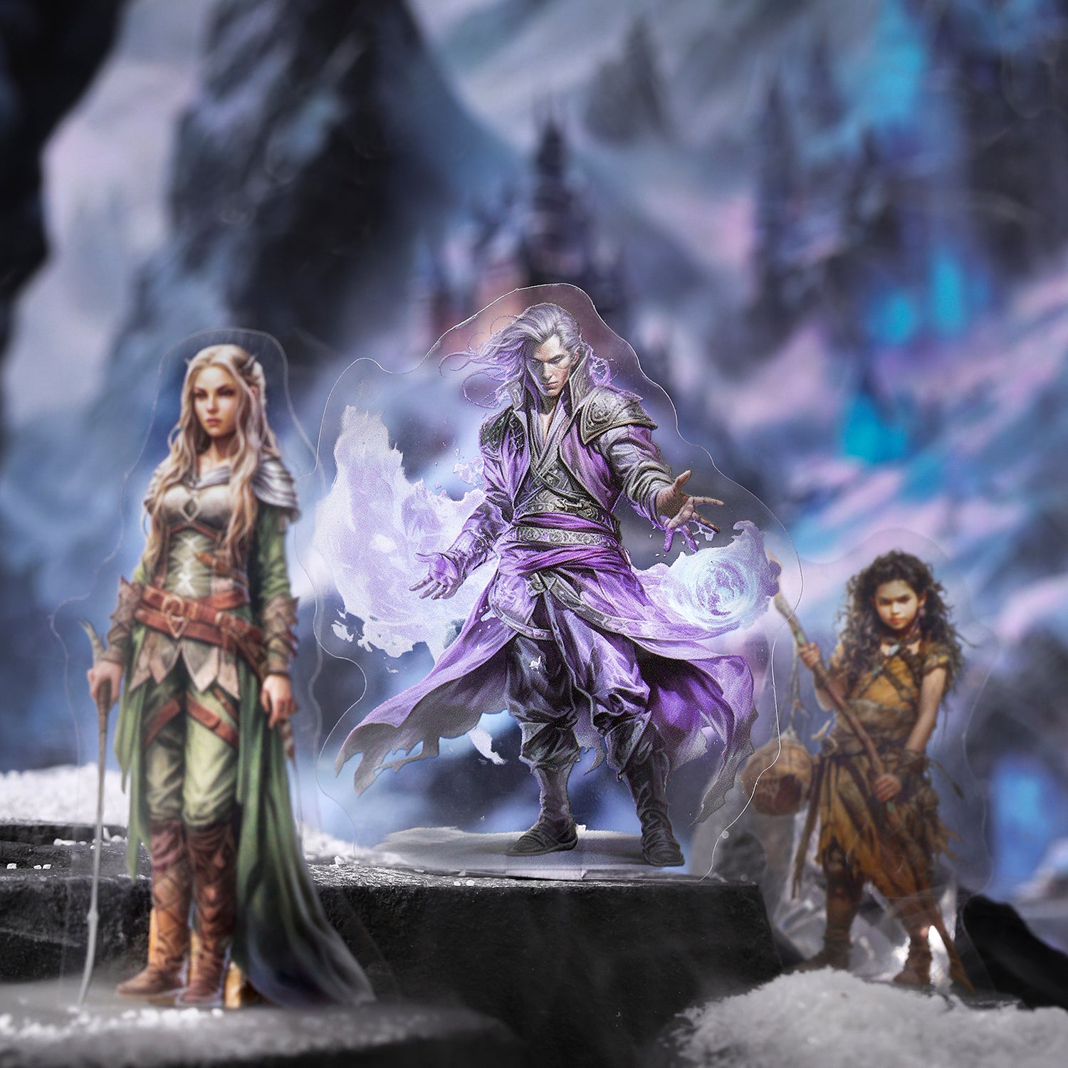 0623 Vintage figure PET Stickers -15Pcs each pack