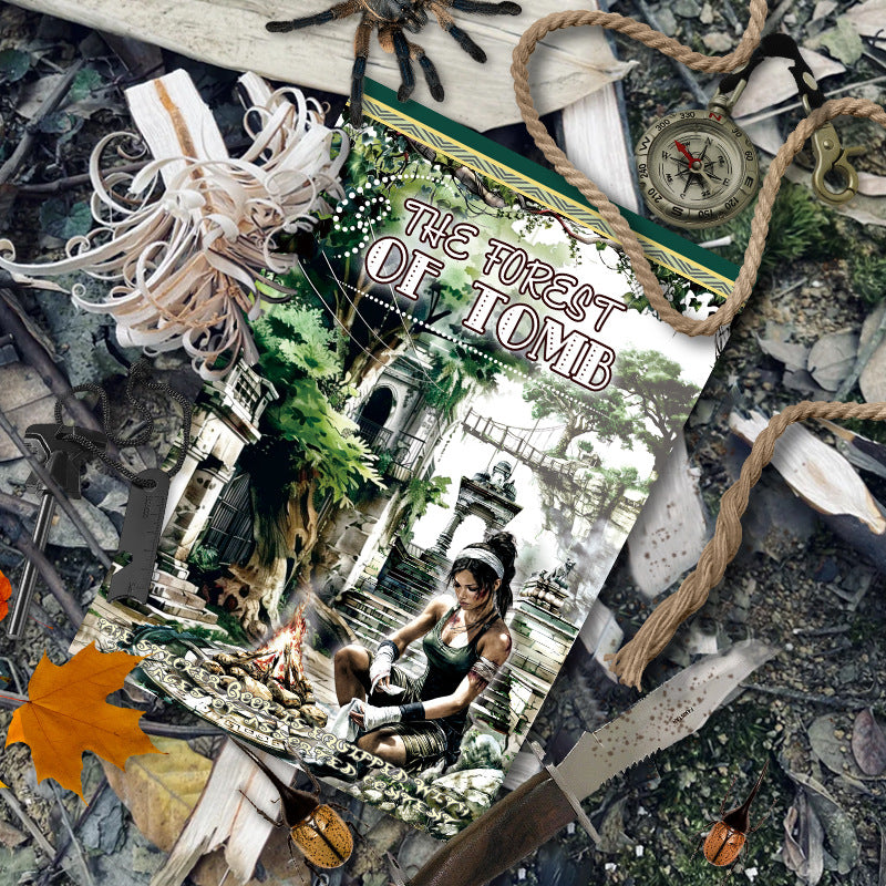 S-575- The forest of tomb Sticker Book -20Pcs each pack