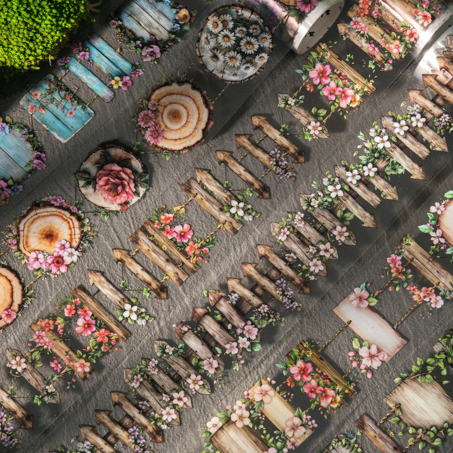 0712 Forest guide sign PET tape -4.5CM*2M