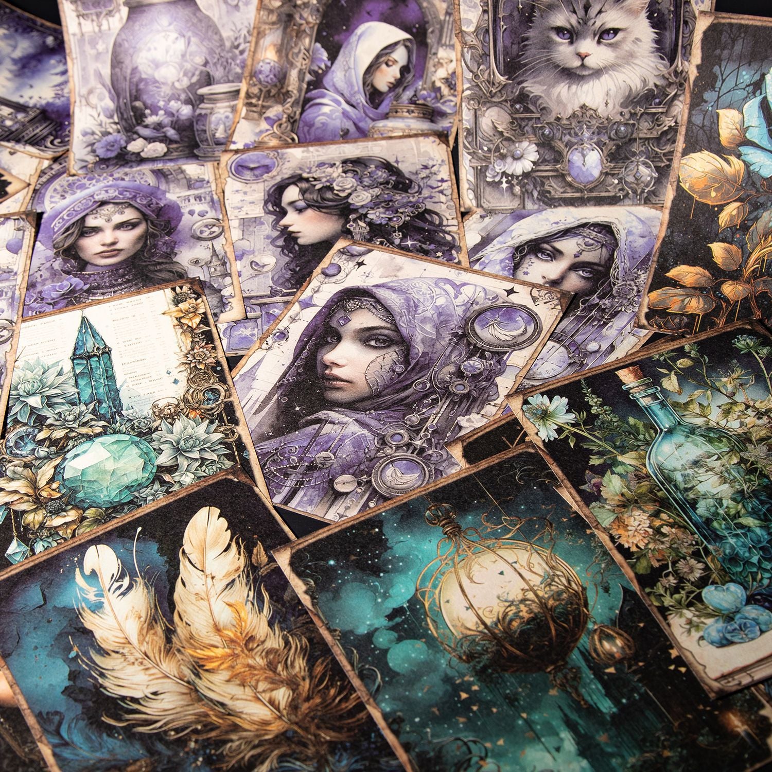 0412 Secrets of Witchccaft Series Paper -30Pcs each pack