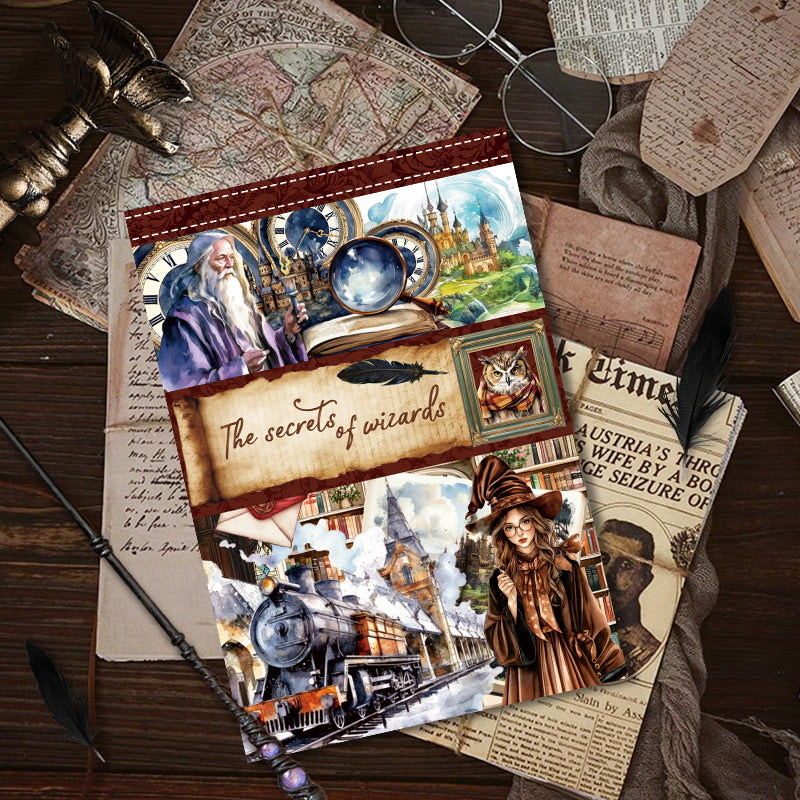 S-571- The secrets of wizards Sticker Book -20Pcs each pack