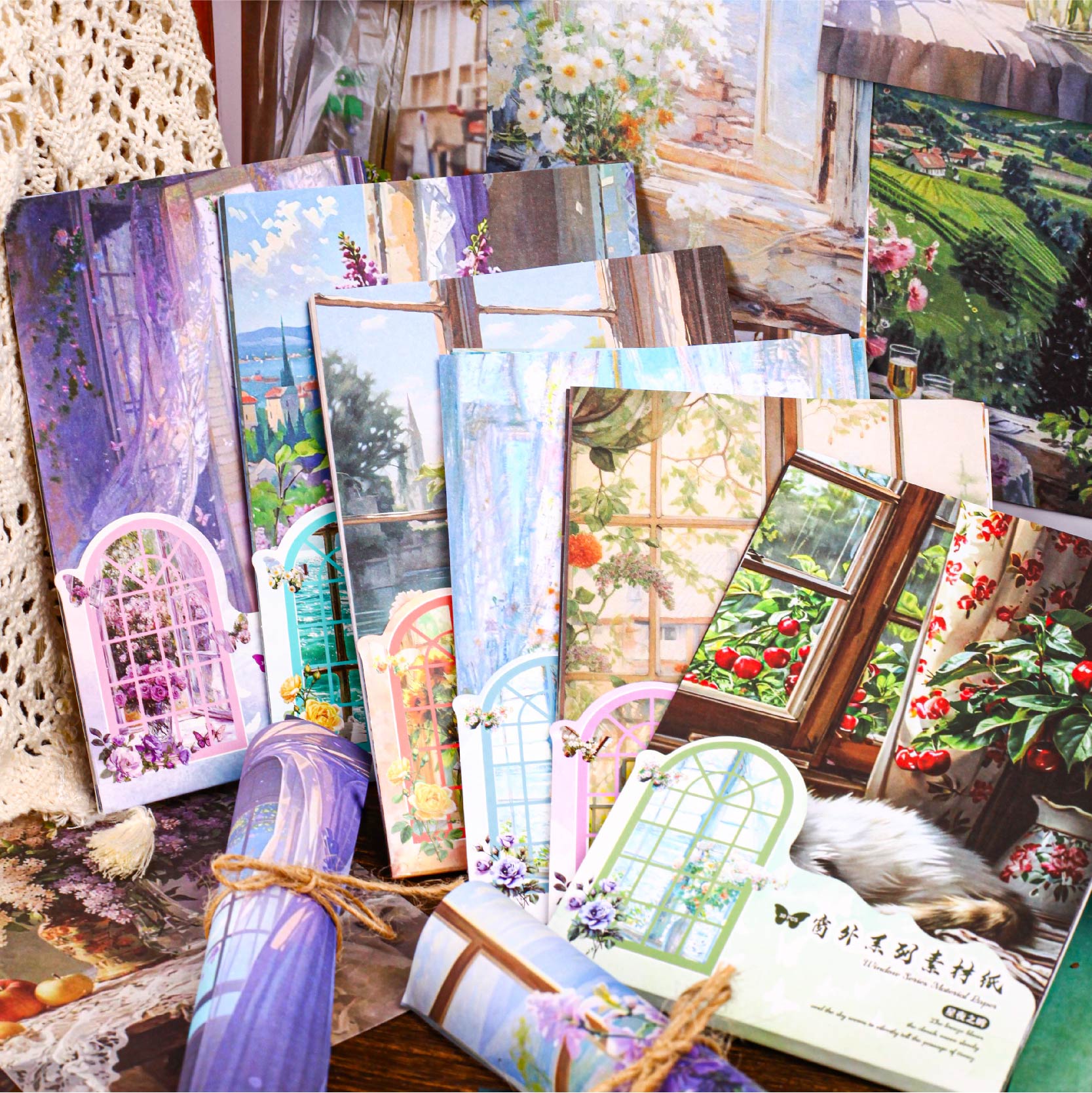 0319 Window Series Paper -30Pcs each pack