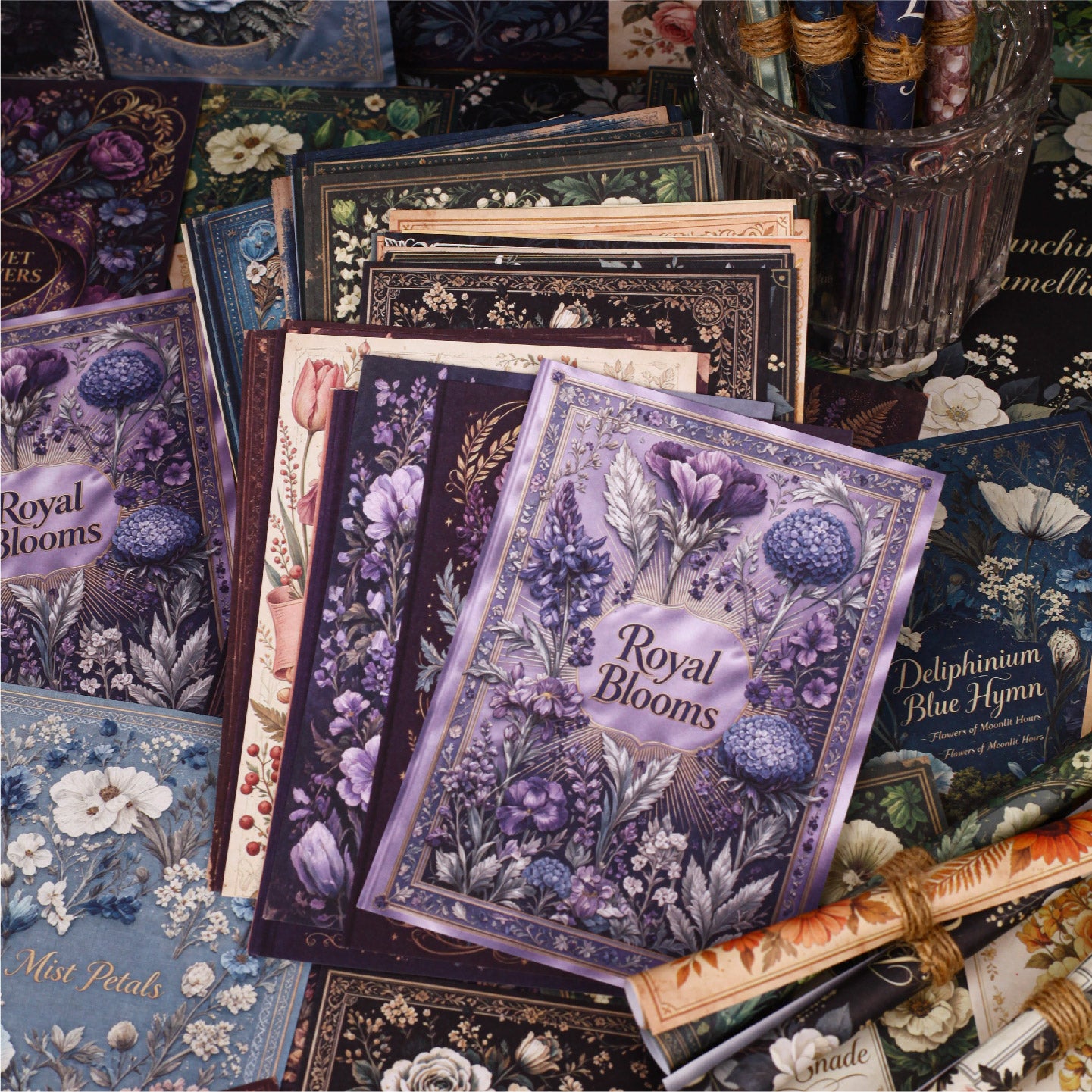 Secret Language Flower Book Paper -24Pcs each pack