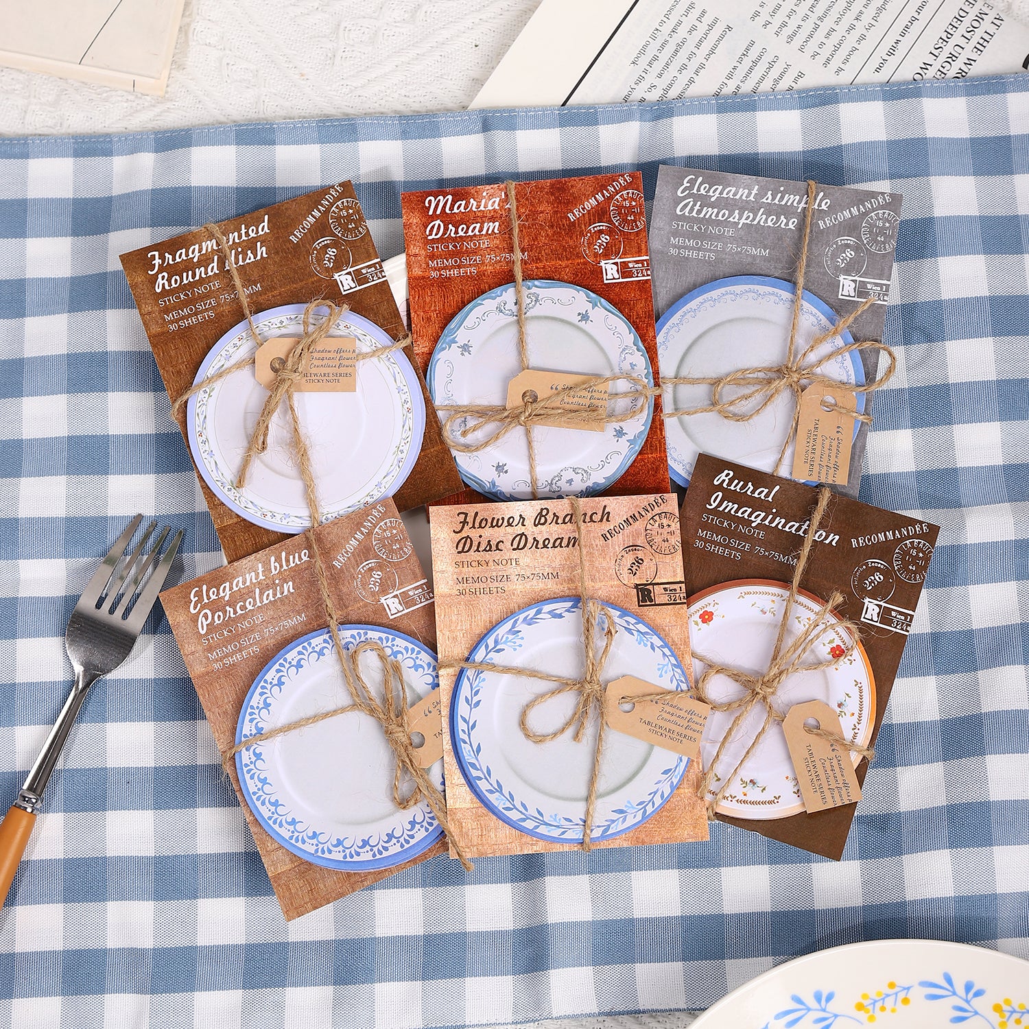 0318 Tableware Series Paper -30Pcs each pack