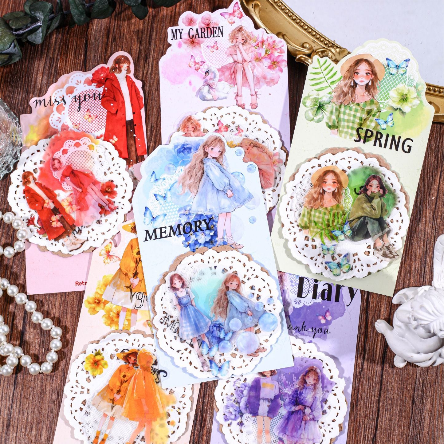 0311 Hanano Series Sticker bag -20Pcs each pack
