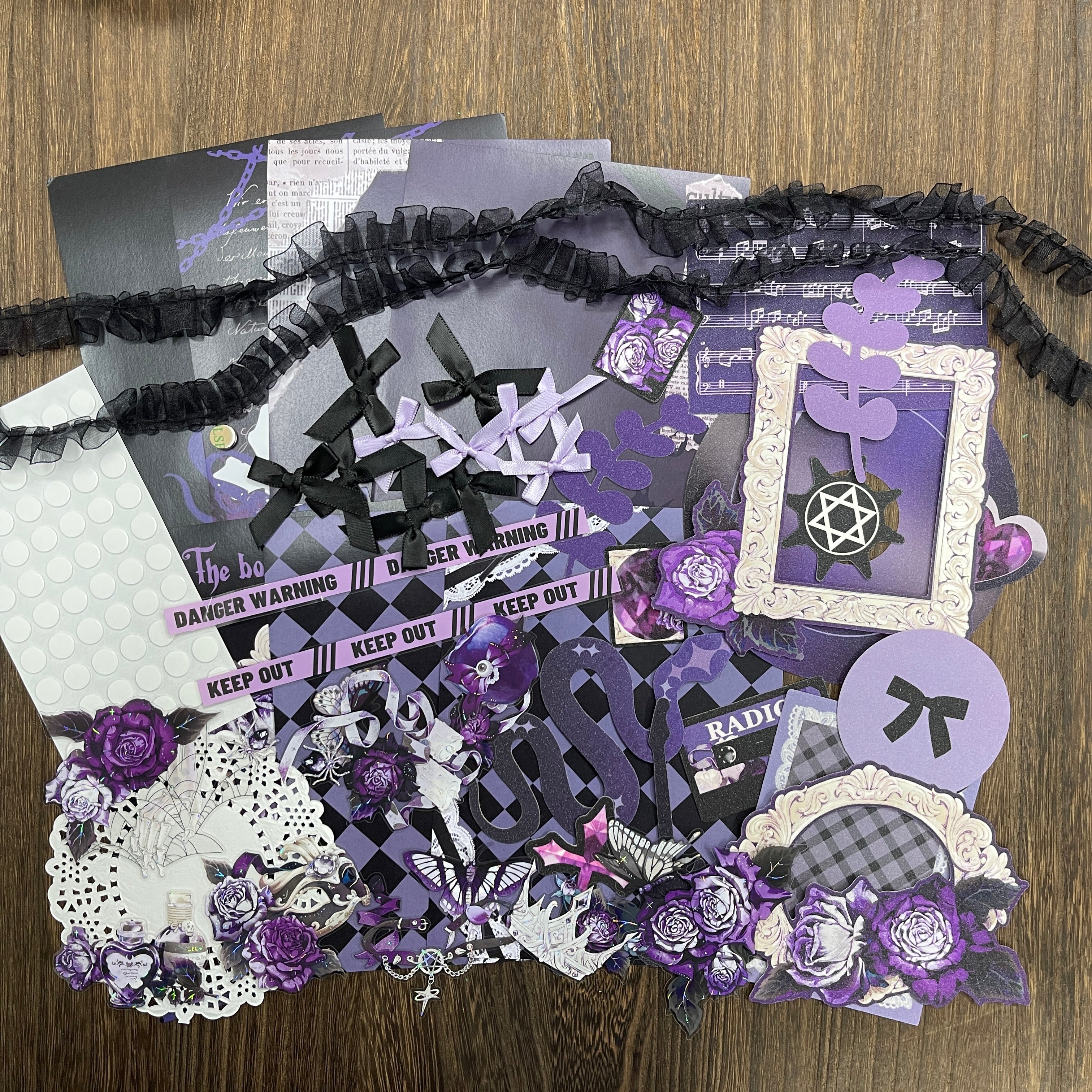 260131 Chapter of the Mist Mixed pack journaling ephemera -51Pcs each pack