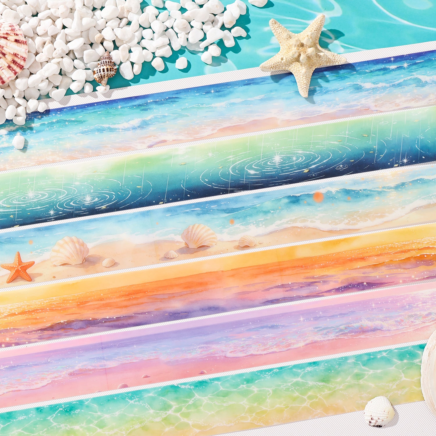 Fragmented Reflection Waves PET Tape (4cm x 2m)