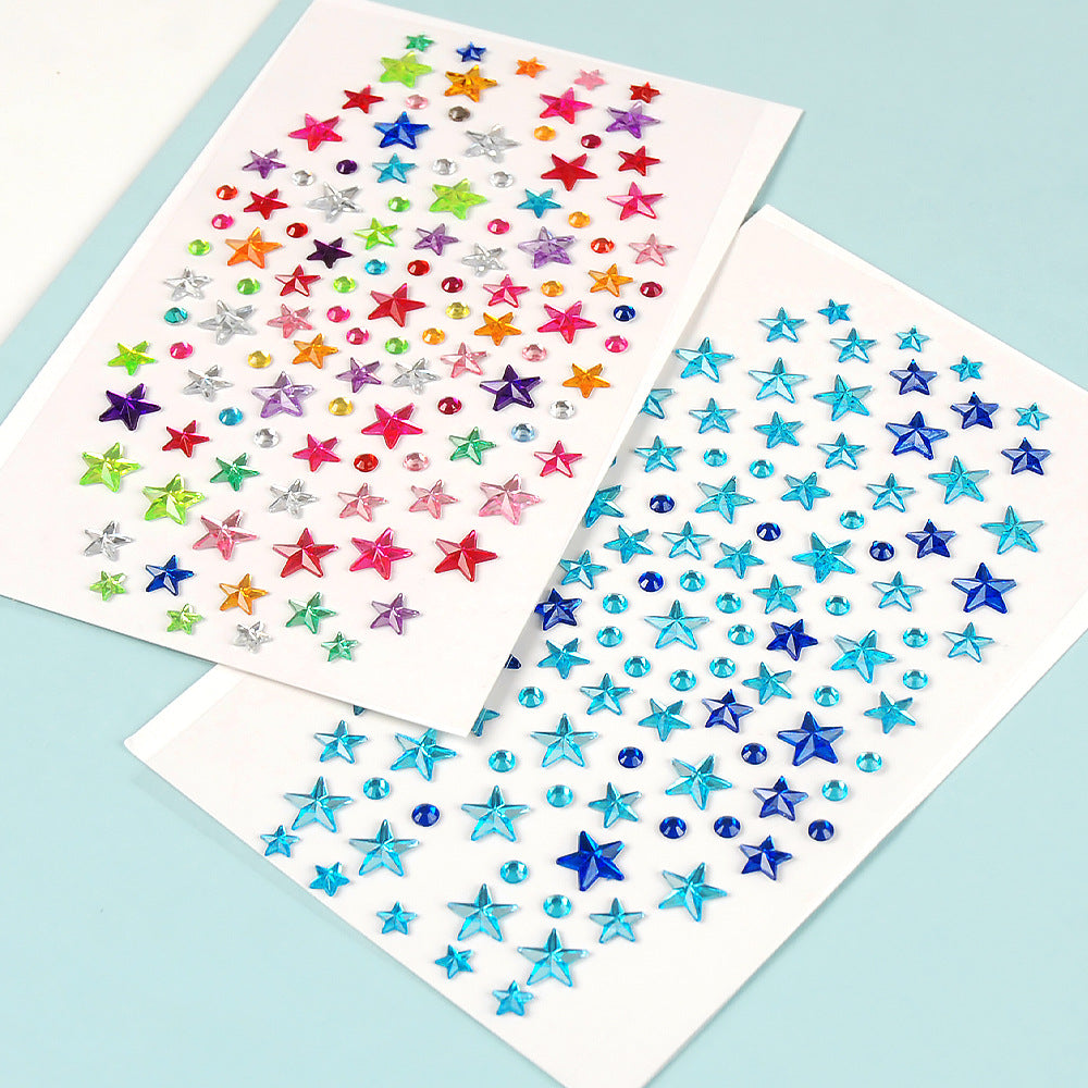 260509 Acrylic Star Stickers 1Pcs