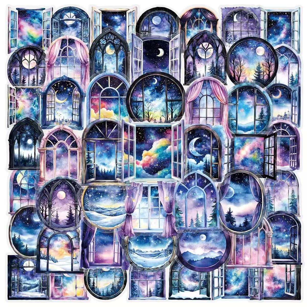 0613 50 Window PET sticker