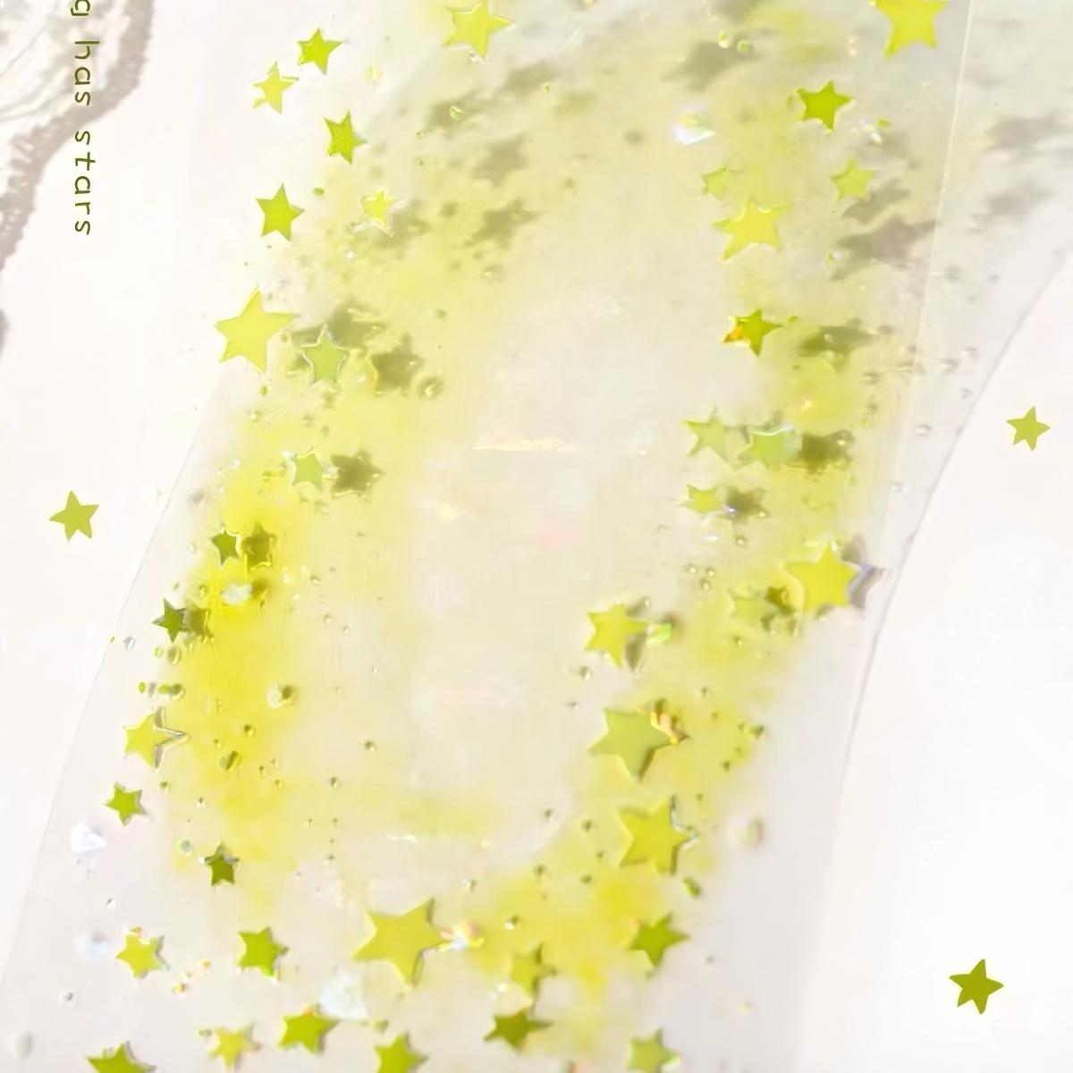 Stars Veiled in Mist Shell Gloss PET Tape (6 x 100 cm) 1 loop