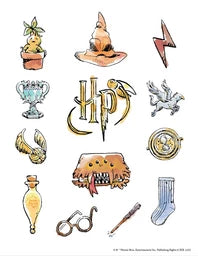 1227 HP stickers book