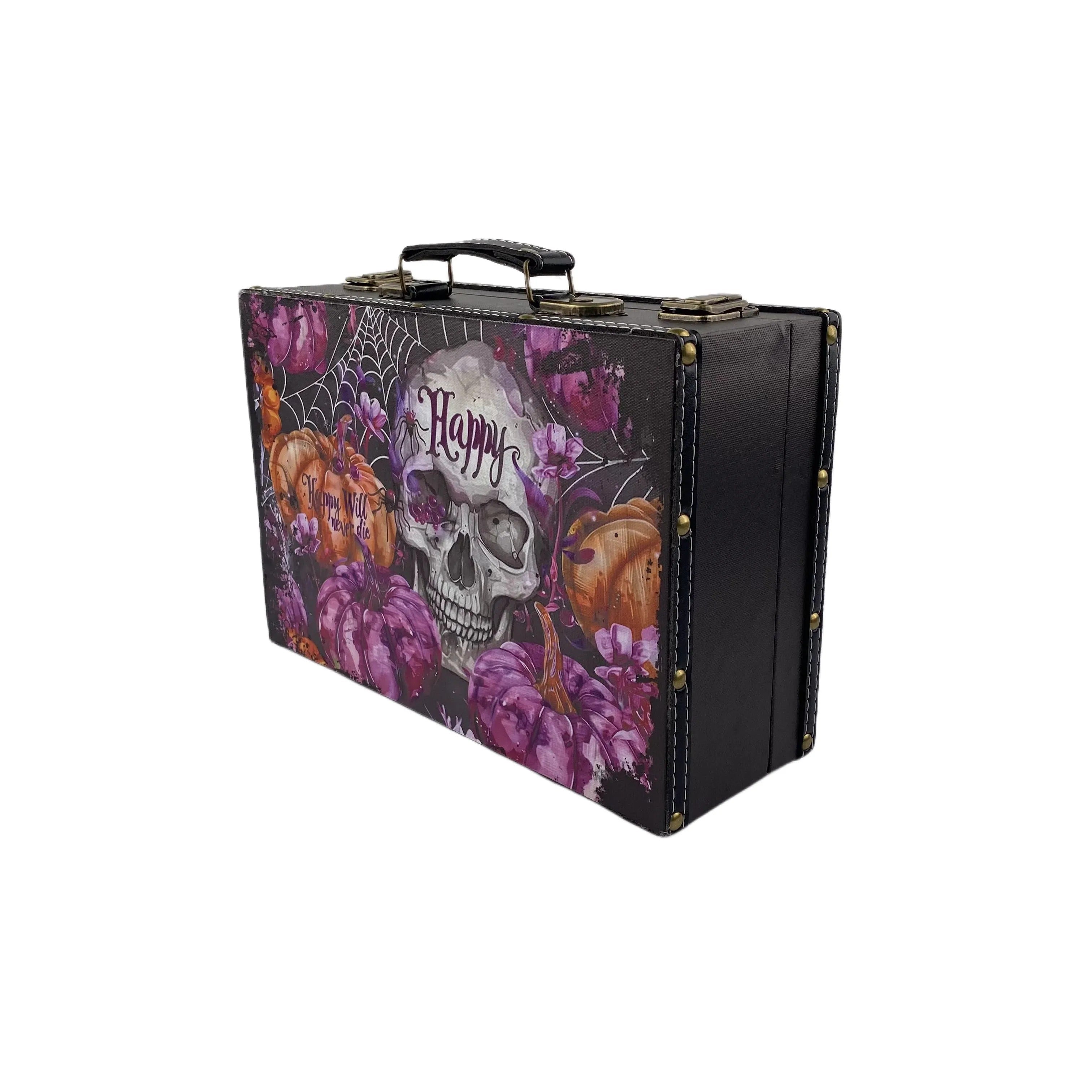 G54- "Happy will never die" suitcase