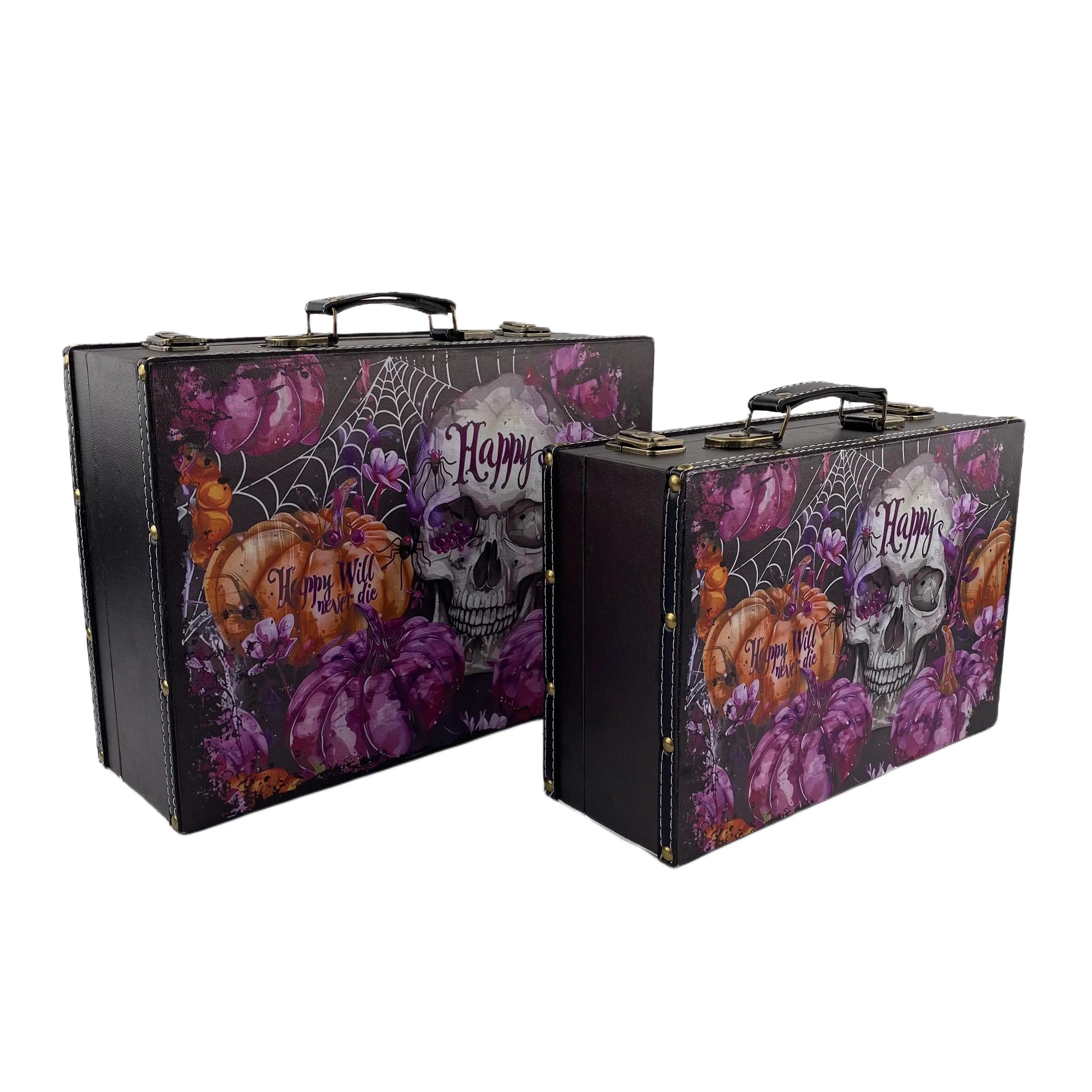 G54- "Happy will never die" suitcase