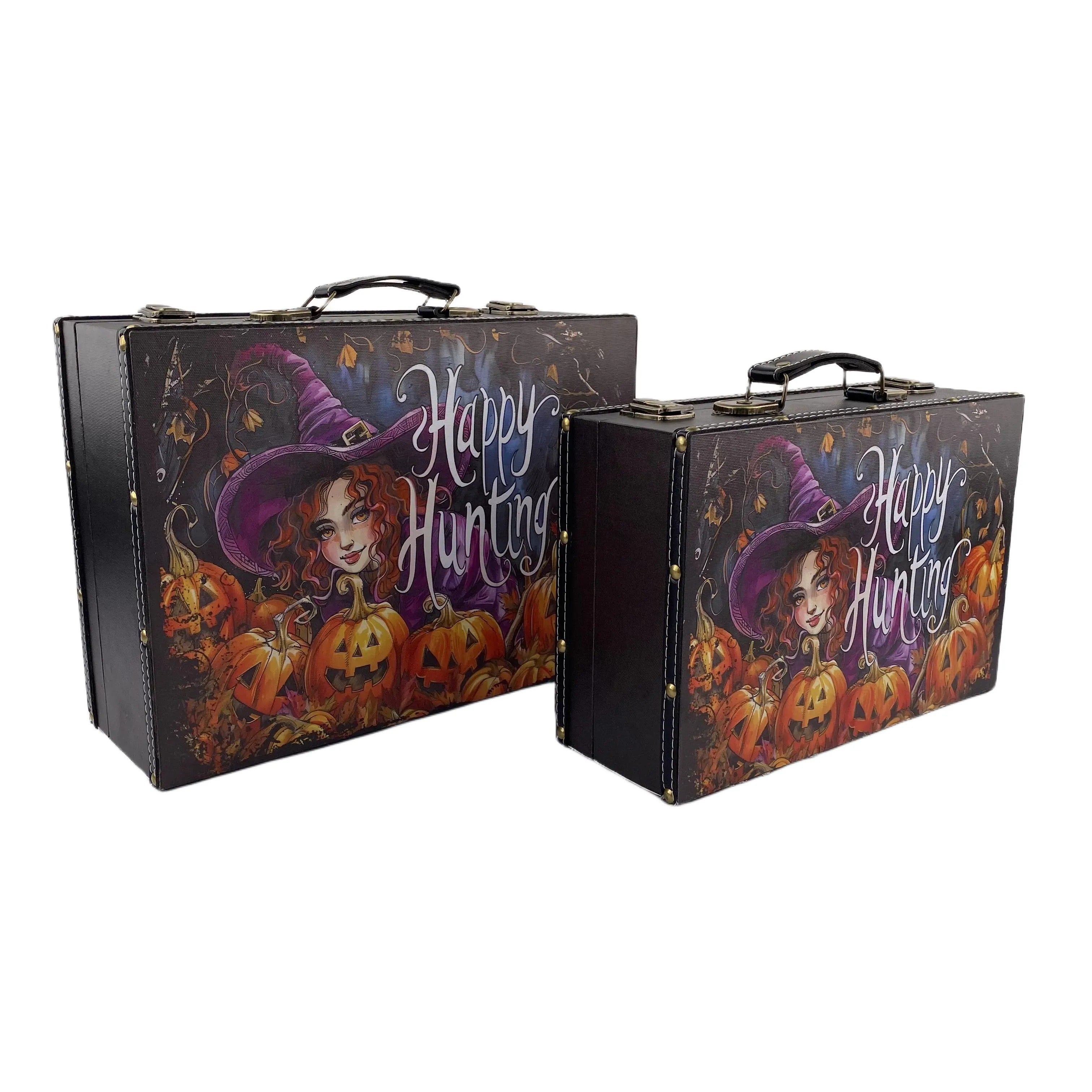 G53- Halloween witch suitcase