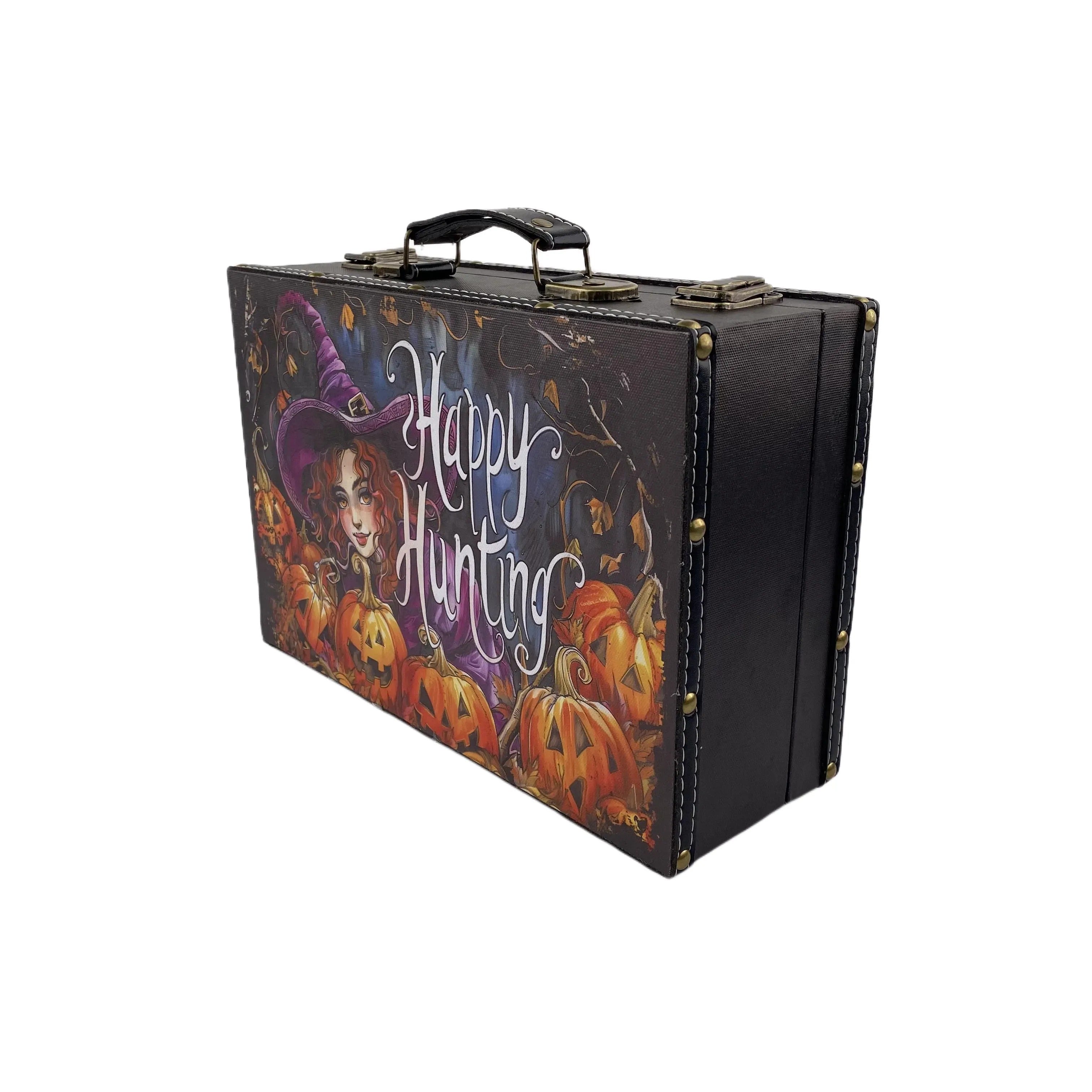 G53- Halloween witch suitcase