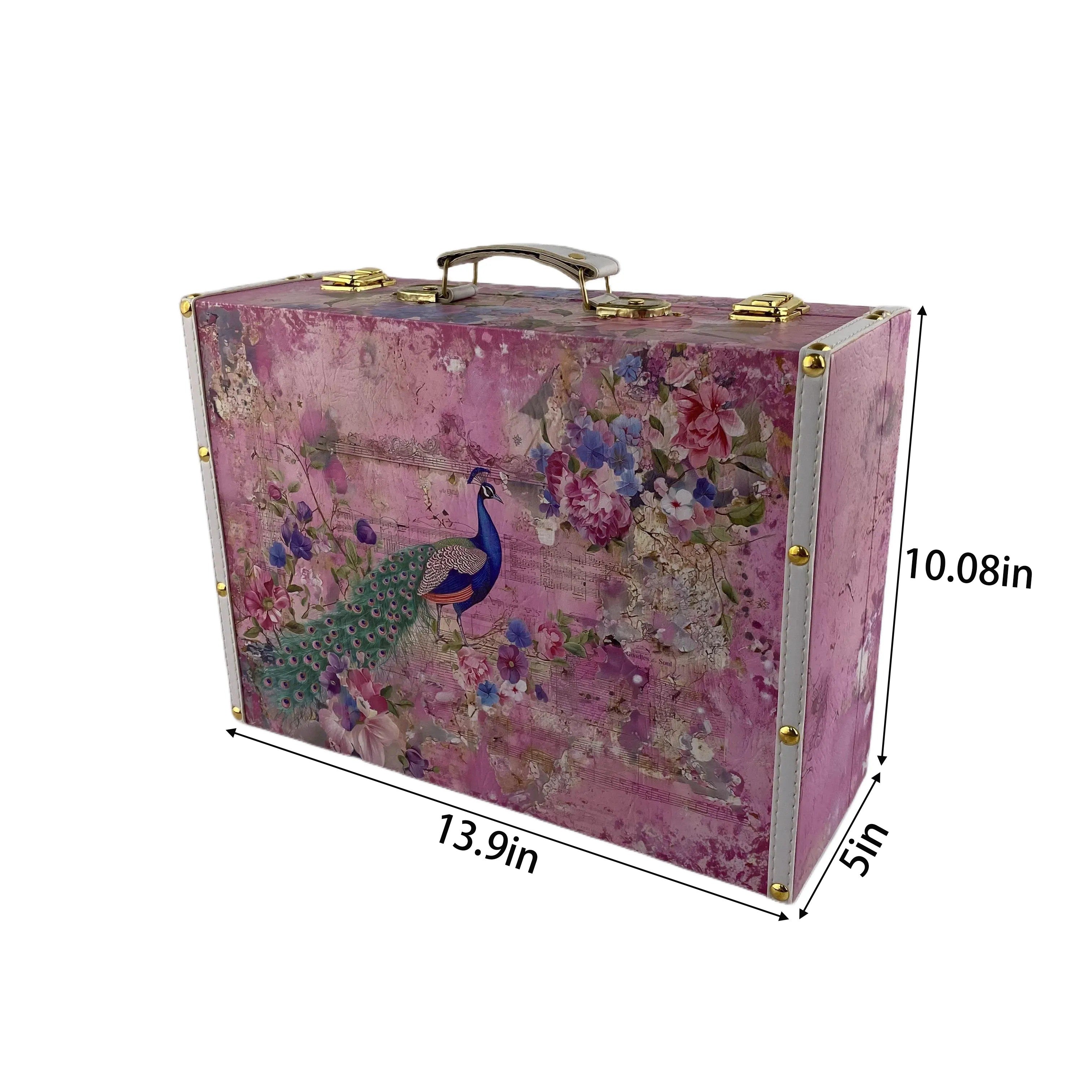 G30- Peacock Suitcase