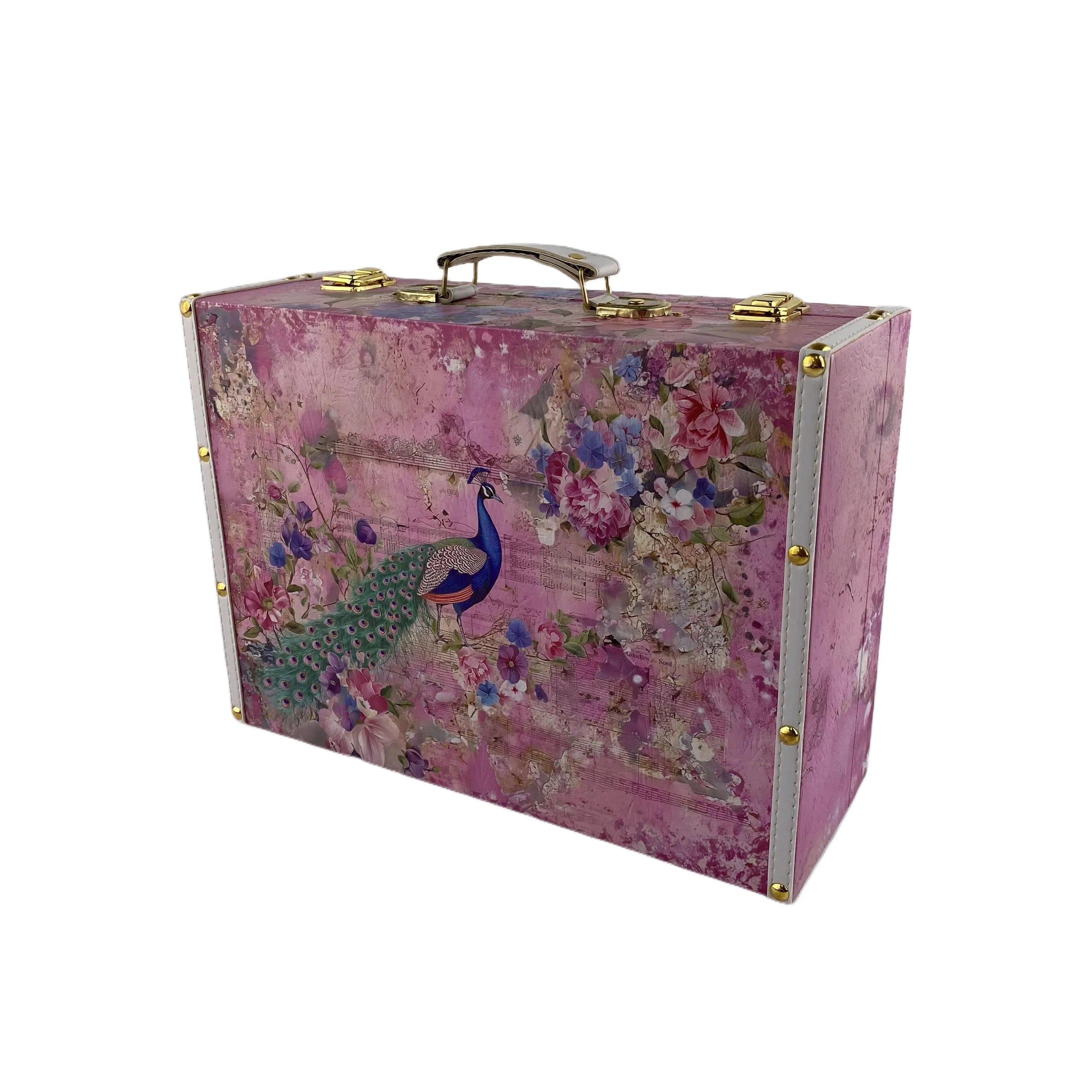 G30- Peacock Suitcase